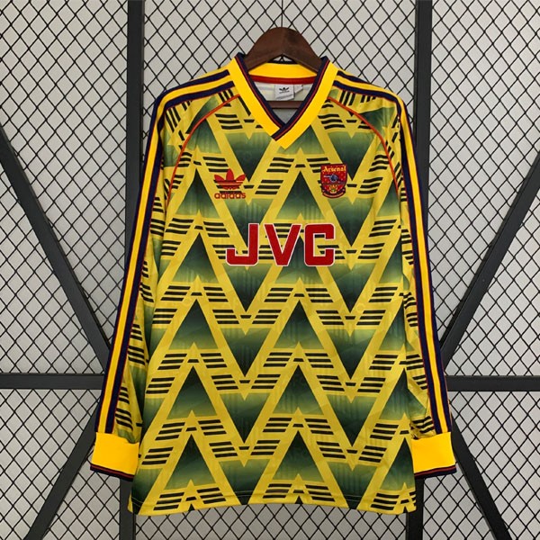 Tailandia Camiseta Arsenal 2ª ML Retro 1991 1993